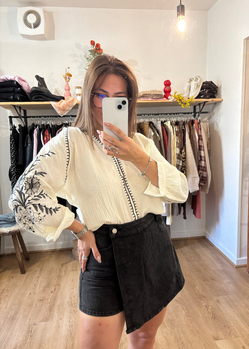 Blouse fougère