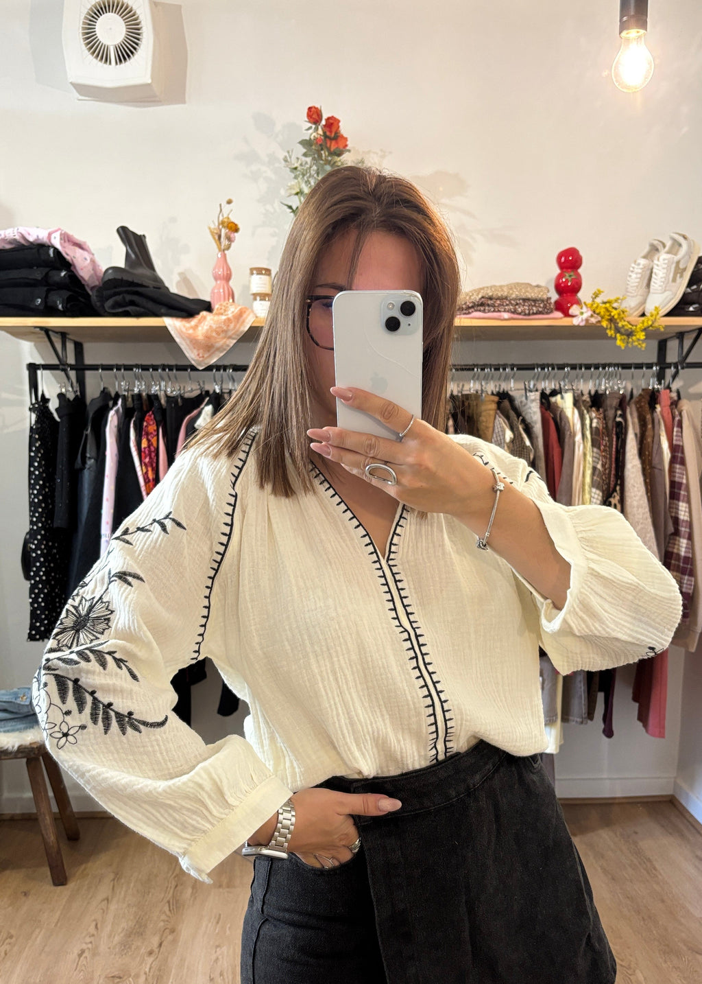 Blouse fougère