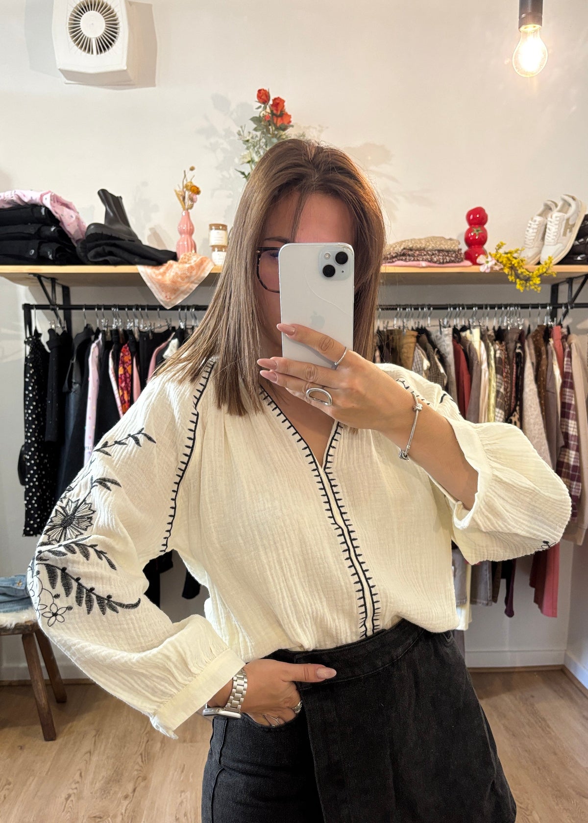 Blouse fougère