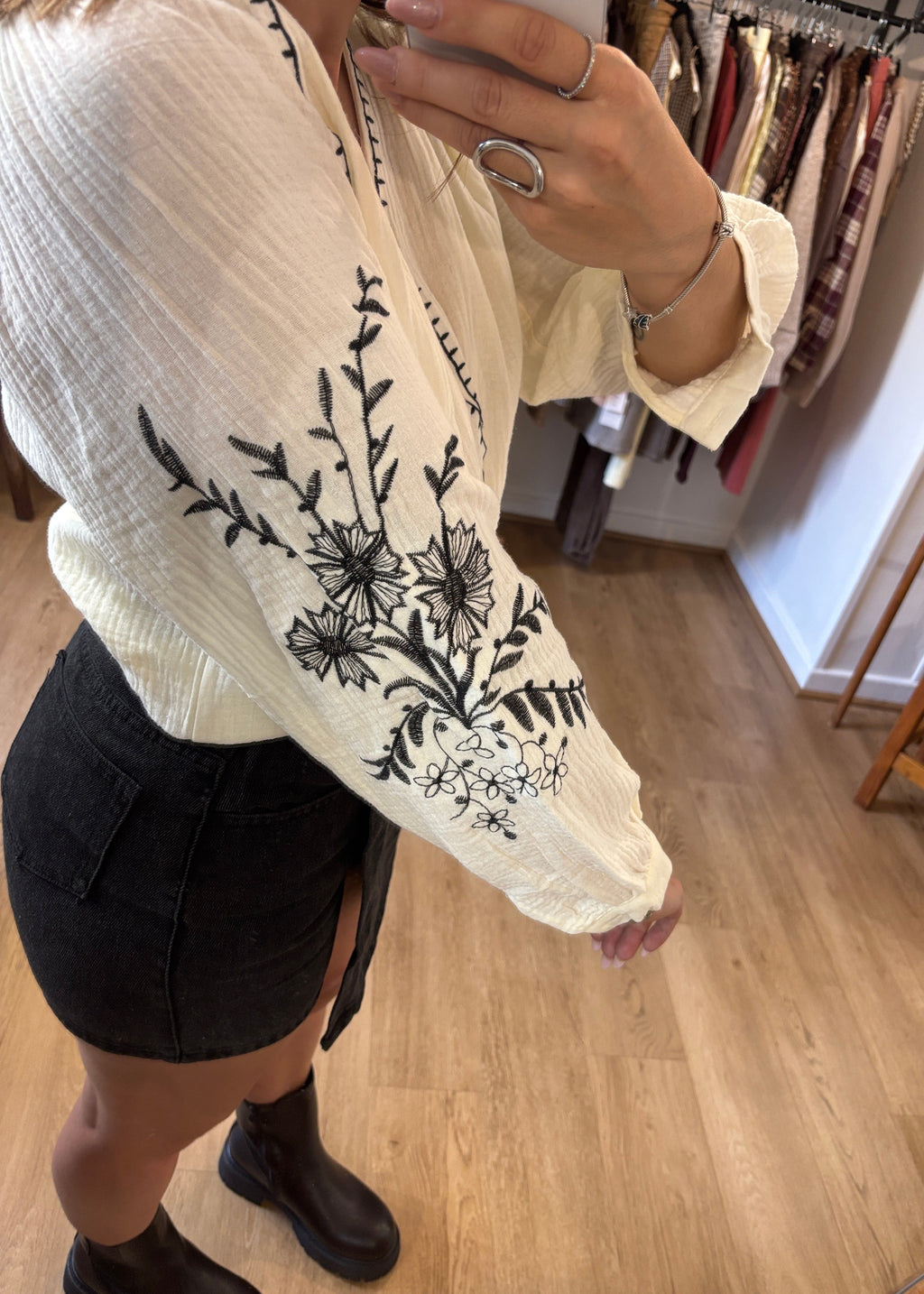 Blouse fougère